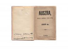 Auszra (Aušra) 1883, 1884, 1885 LM-262